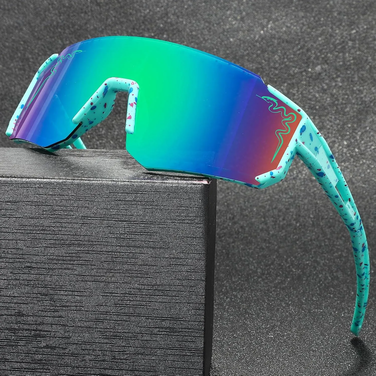 1/2/3 pcs Youth Baseball Glasses Boys Girls UV400 Kids Teen Sunglasses Child Young Men Women Football Eyewear