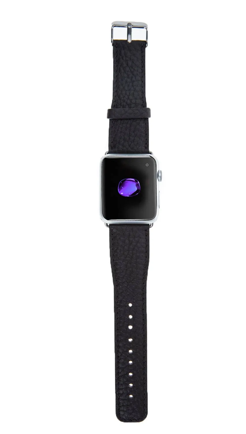 Active Pebbled Leather Apple Watch Band
