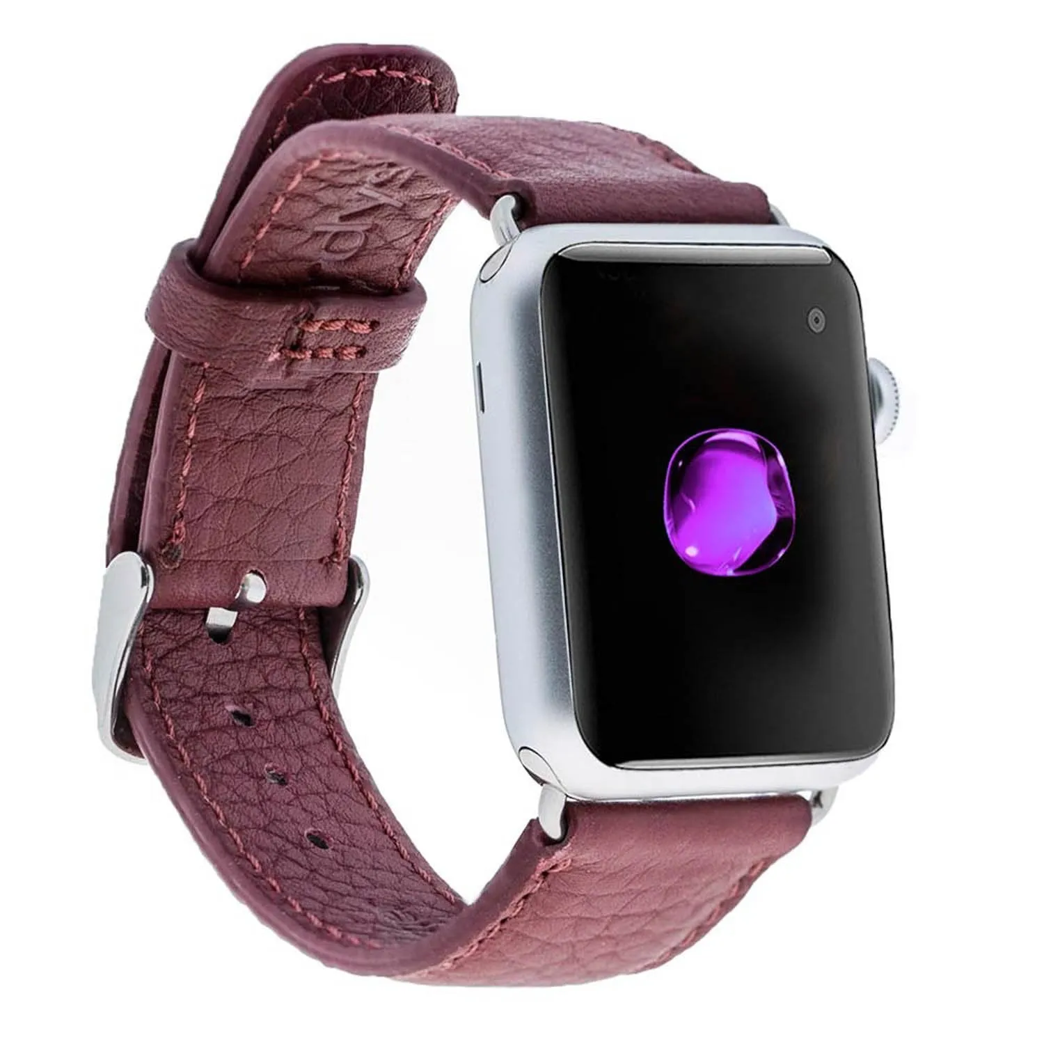 Active Pebbled Leather Apple Watch Band