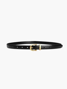Althea – Minimalist black design – Buckle belt