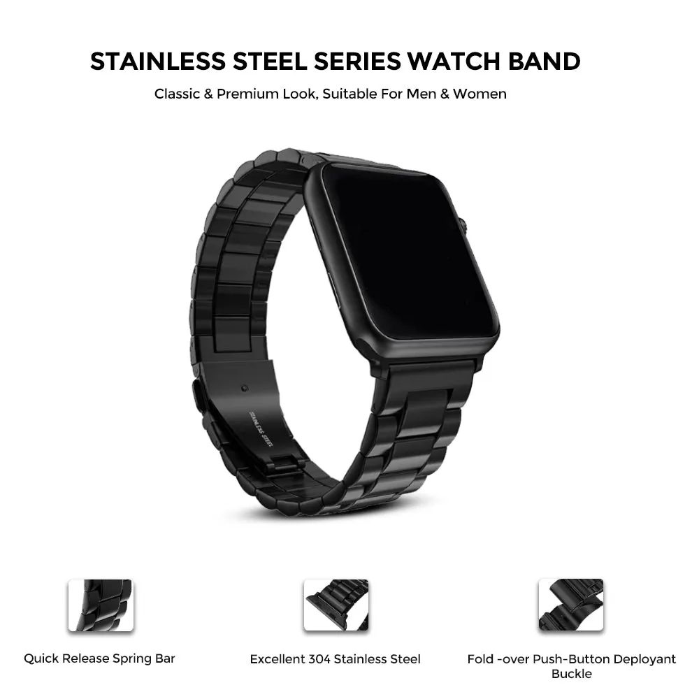 Apple Watch 41mm / 40mm / 38mm | Metal Watch Band Strap | Rose Gold