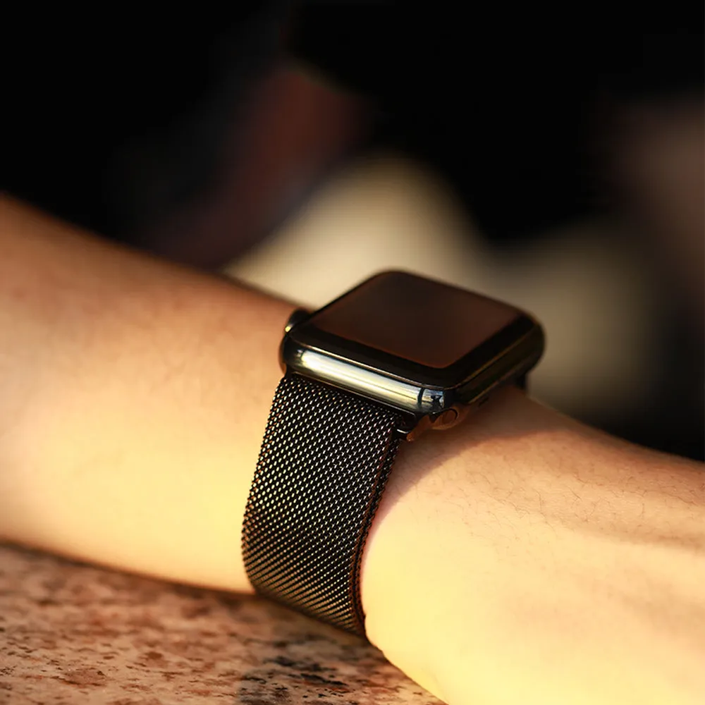 Apple Watch 41mm / 40mm / 38mm | Milanese Magnetic Straps | Grey