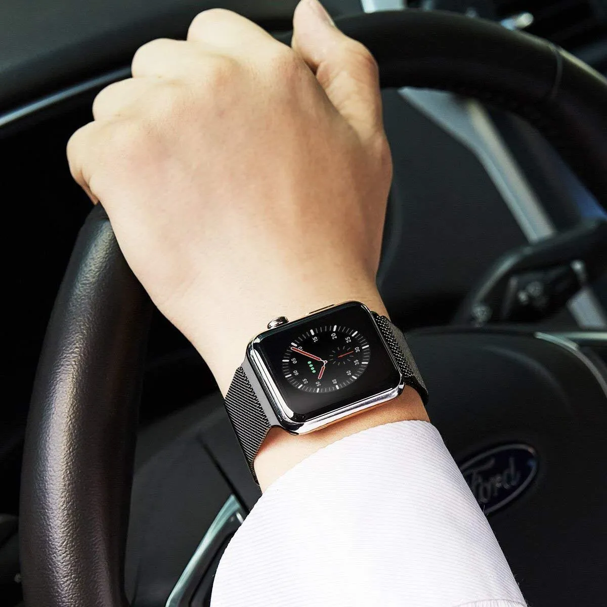 Apple Watch 41mm / 40mm / 38mm | Milanese Magnetic Straps | Grey