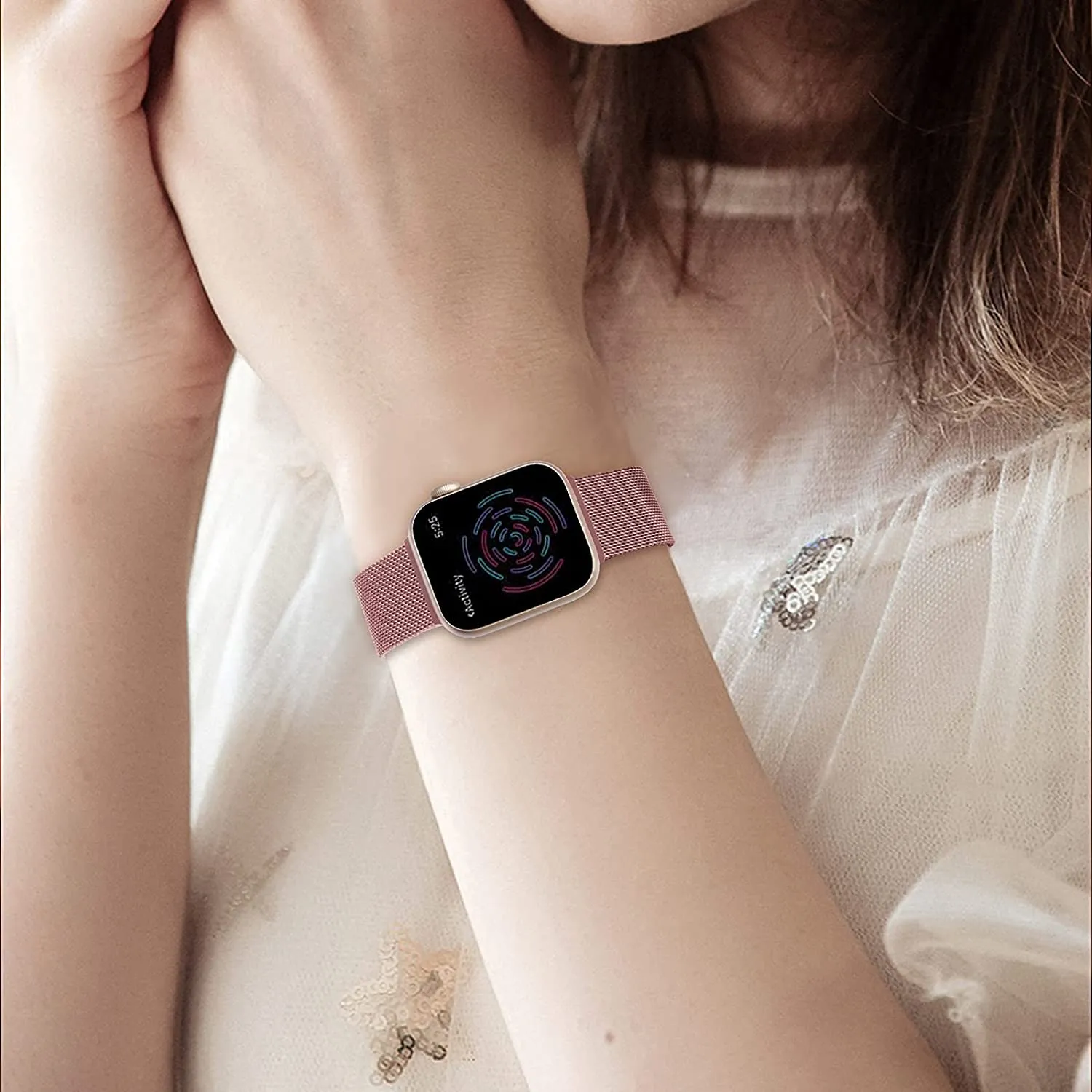 Apple Watch 41mm / 40mm / 38mm | Milanese Magnetic Straps | Grey