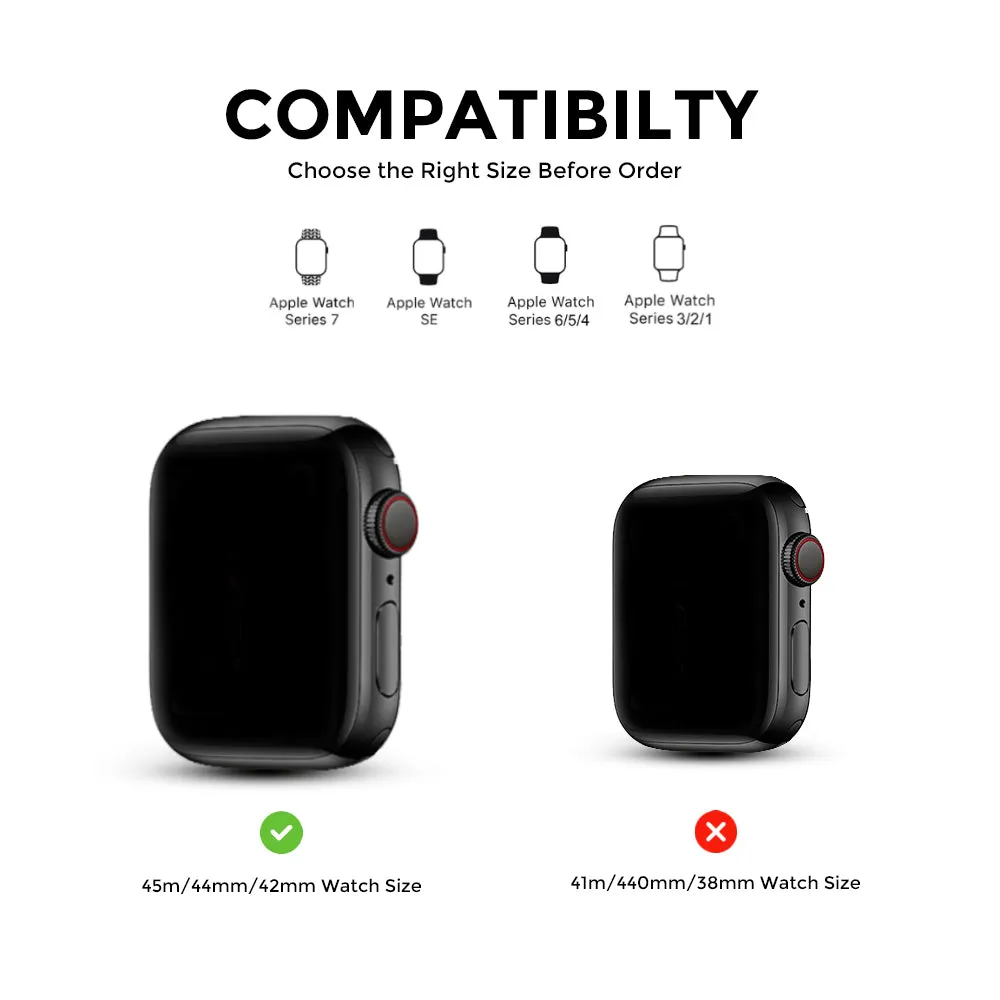 Apple Watch Ultra 49mm / 45mm / 44mm / 42mm | Metal Straps | Blue