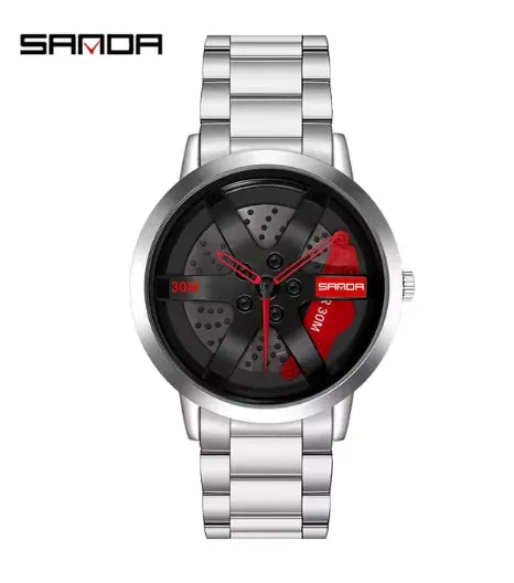 Auto Wheel Sports Watch