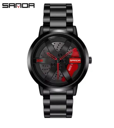 Auto Wheel Sports Watch