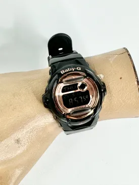Baby G Black & Rose Gold 3252 Digital Watch