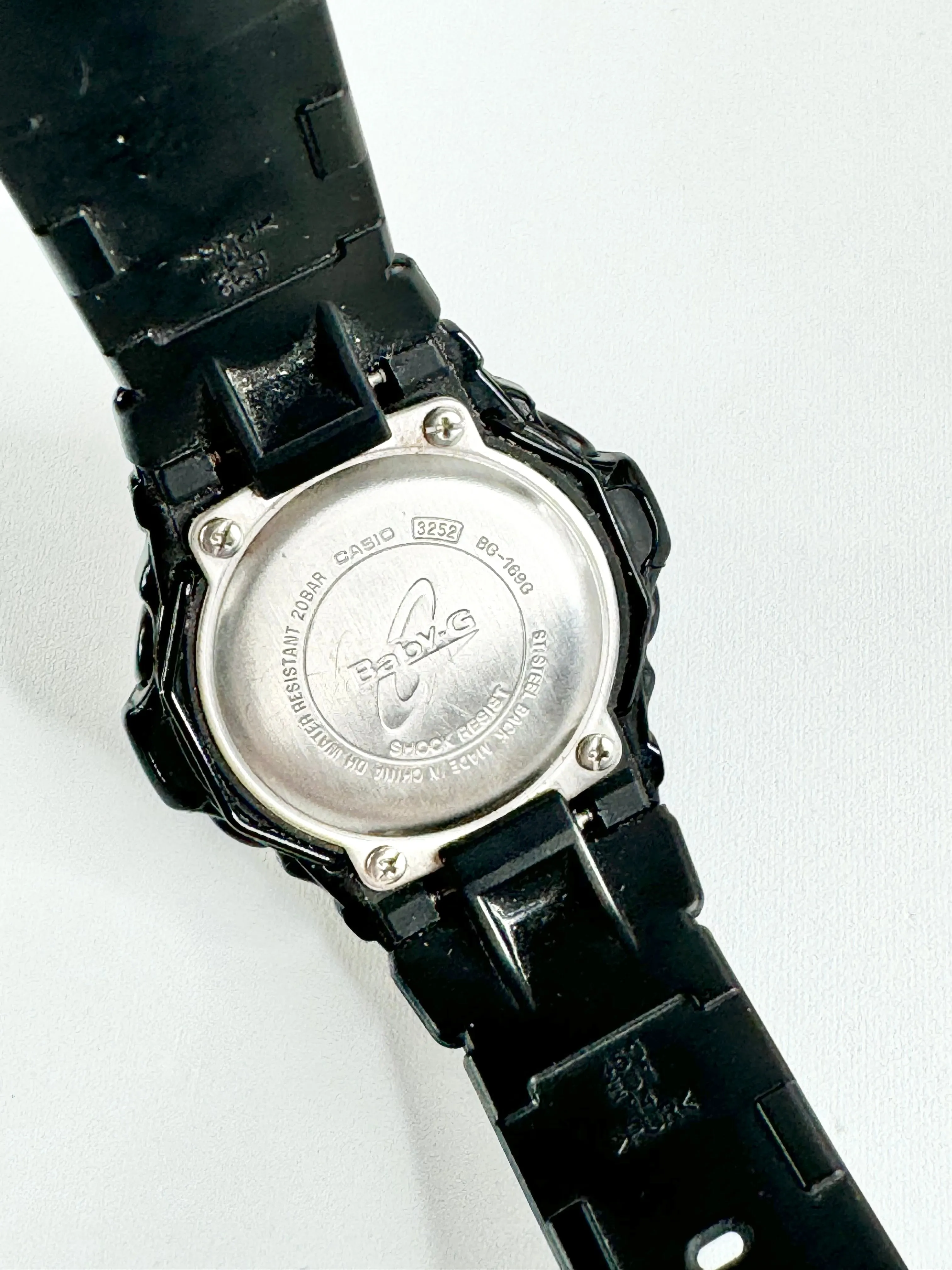 Baby G Black & Rose Gold 3252 Digital Watch