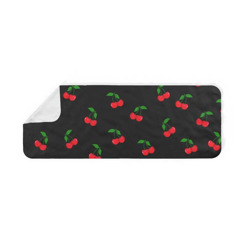 Blanket Scarf - Black Cherries