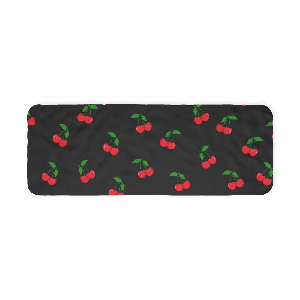 Blanket Scarf - Black Cherries