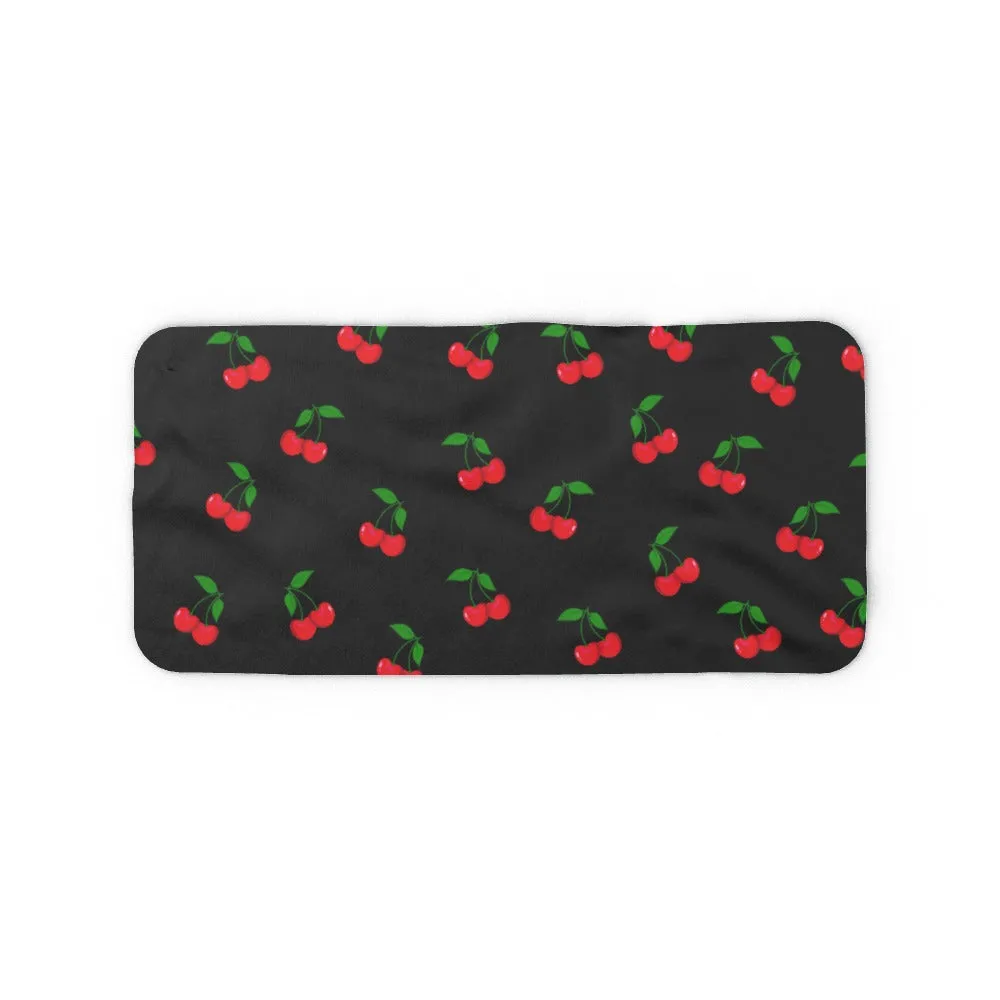 Blanket Scarf - Black Cherries