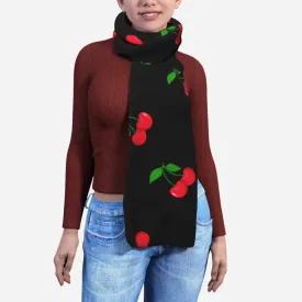 Blanket Scarf - Black Cherries