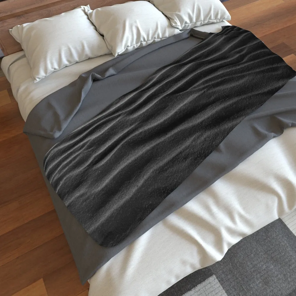 Blanket Scarf - Black Sand