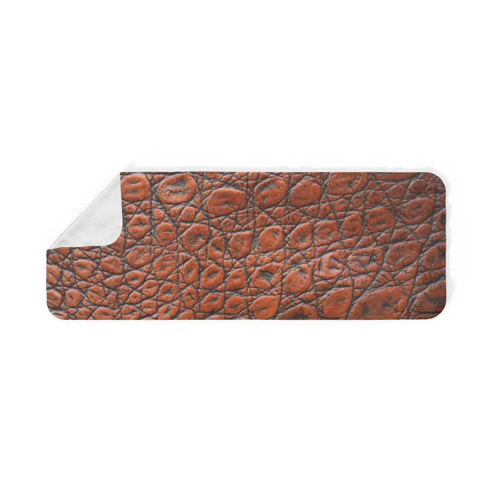 Blanket Scarf - Brown Croc