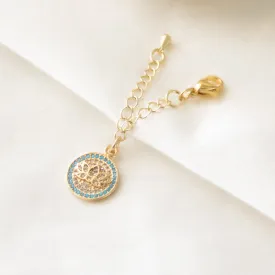 Blue Lotus Watch Charm