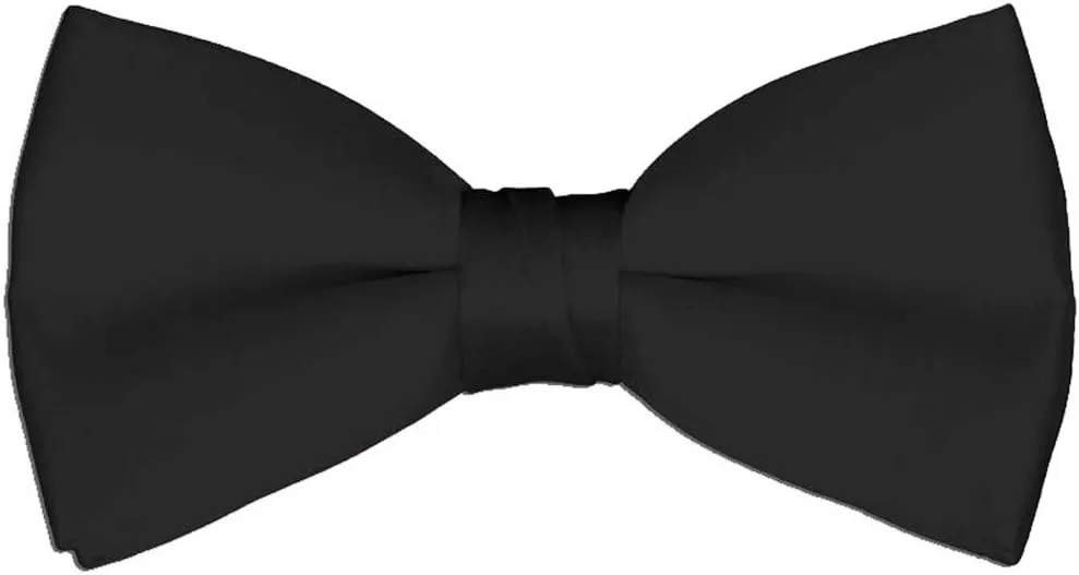 Boys Wedding Bow Tie 12 Pack Children Bowties Kids Tuxedo Solid Ties