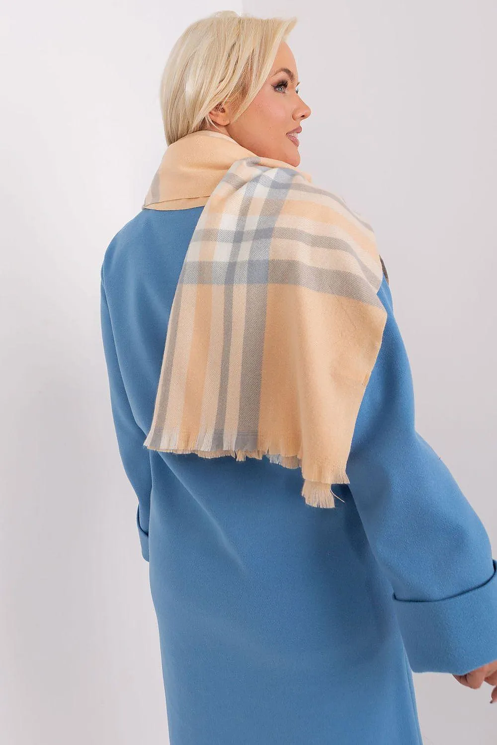 Chic Plaid Winter Scarf