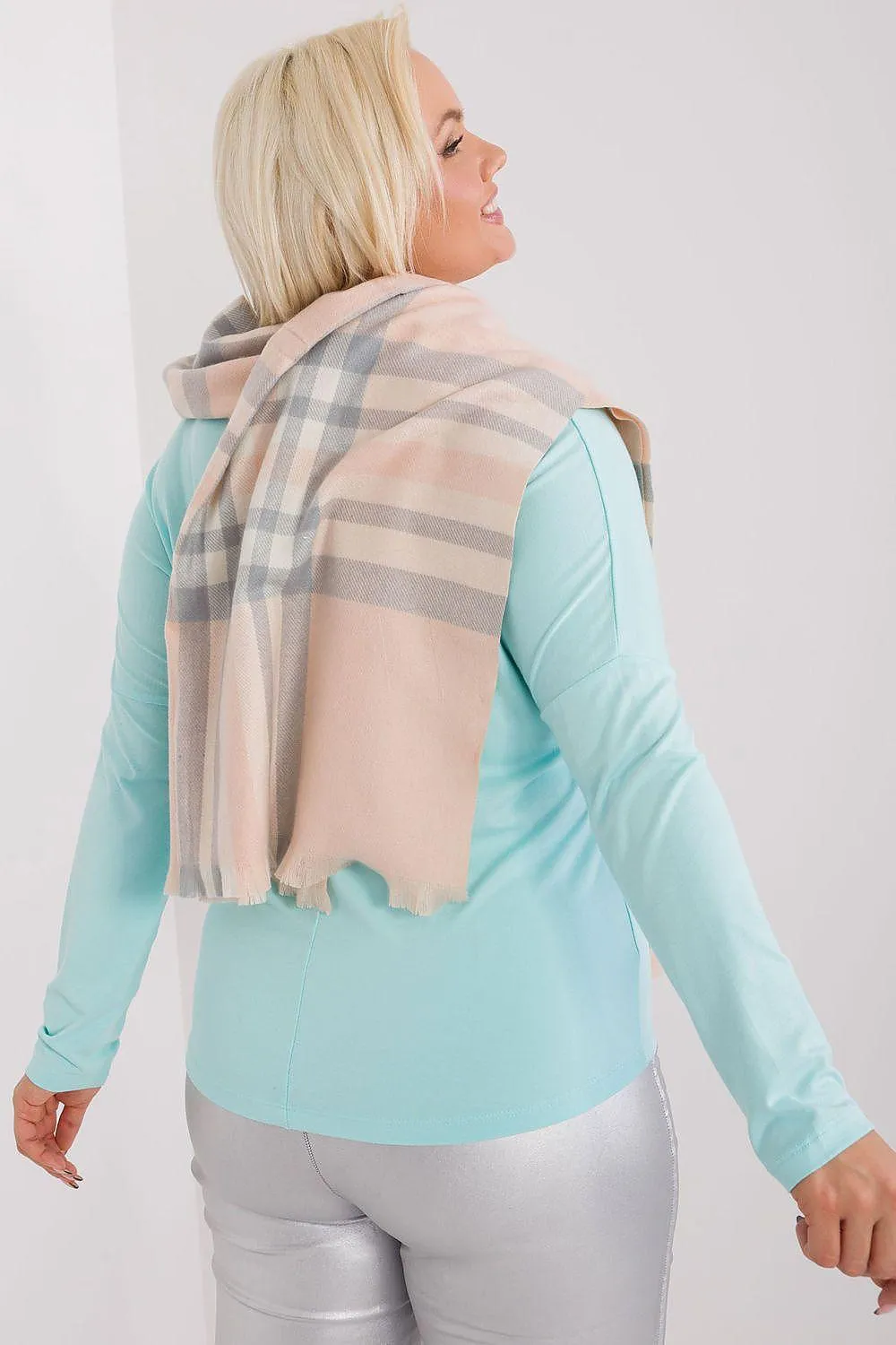 Chic Plaid Winter Scarf