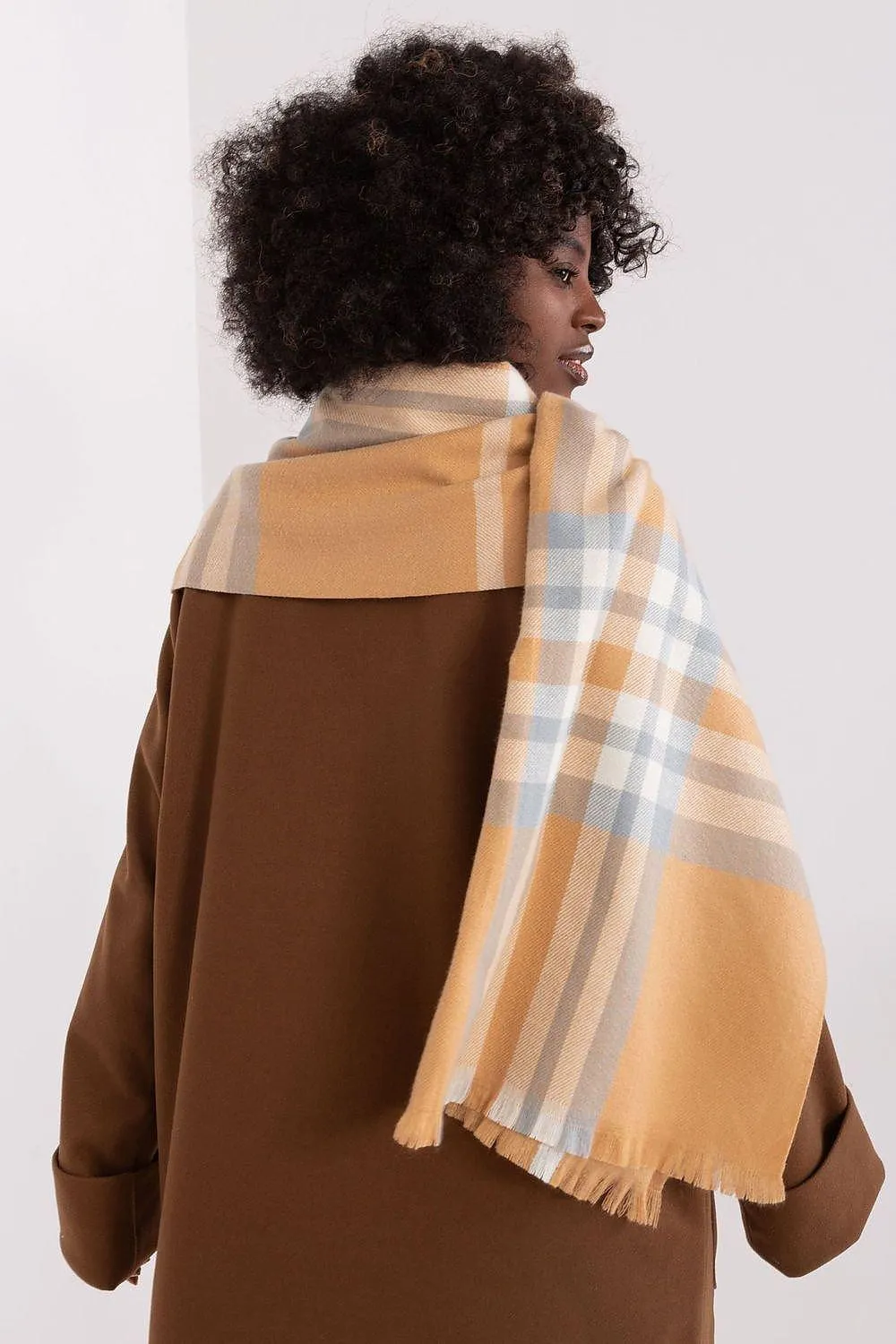 Chic Plaid Winter Scarf