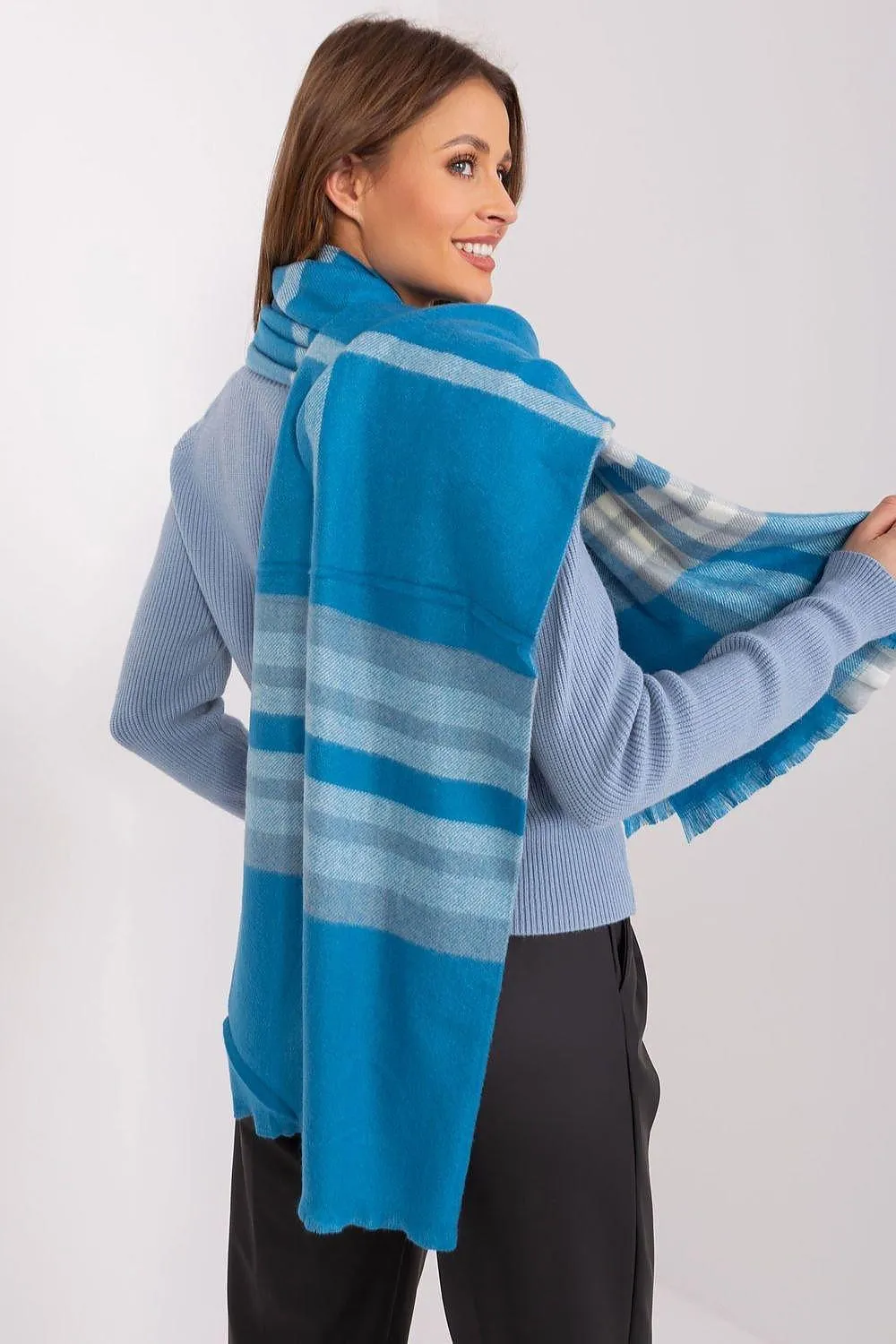 Chic Plaid Winter Scarf