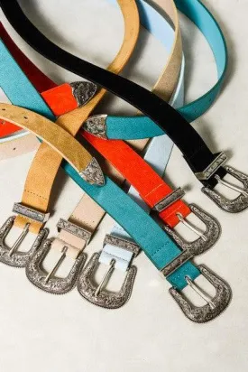 Classic Western Inspired Leather Belt