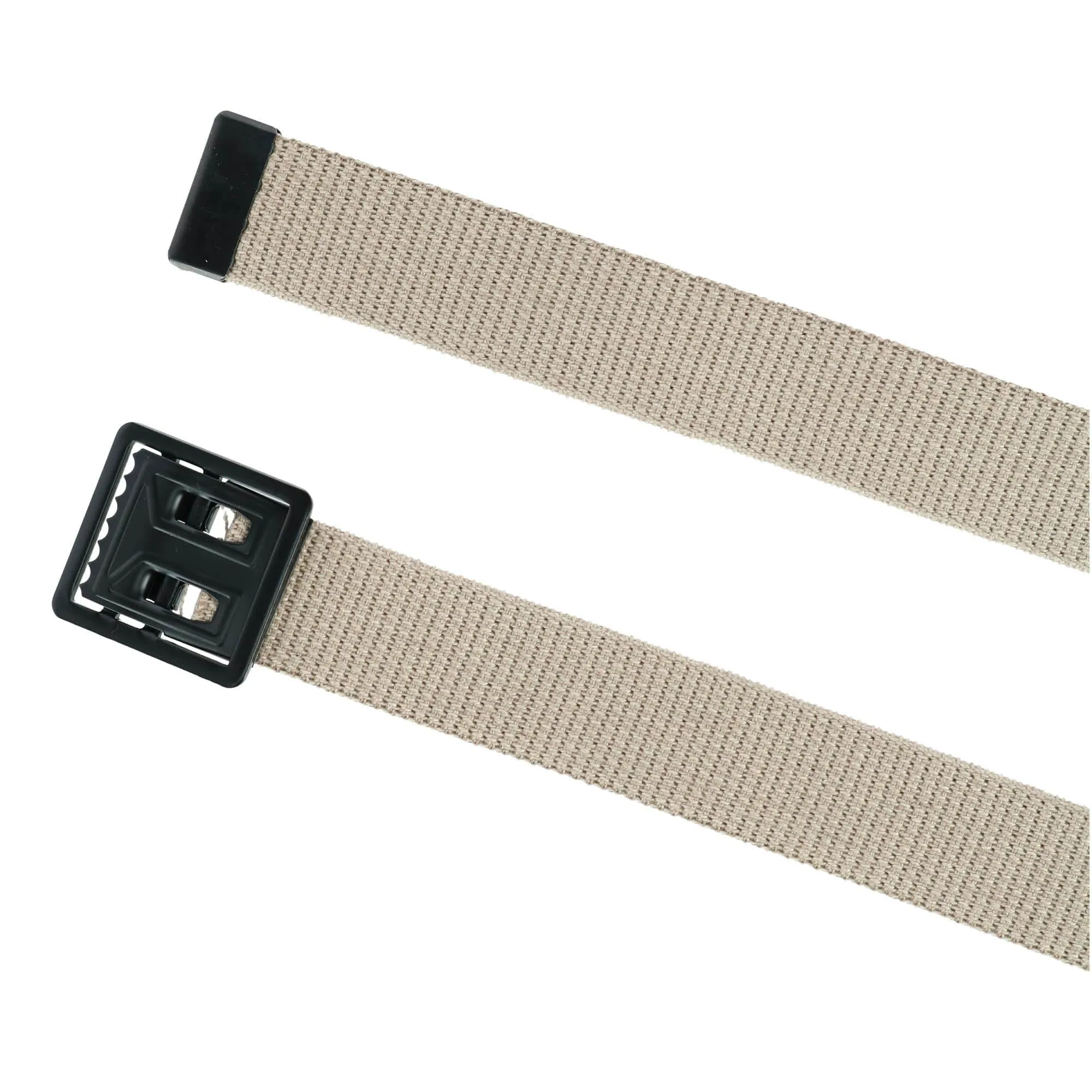 CTM® Men's Military Grade Belt with Open Face Buckle