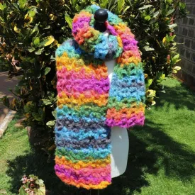Easy Crochet Scarf with Bulky Yarn – Cozy and Quick Pattern for Beginners