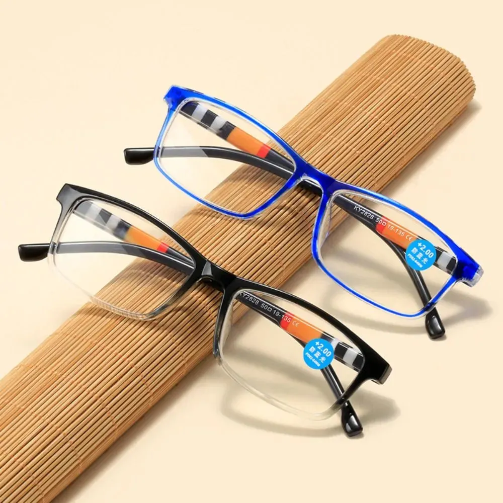 Fashion Anti-Blue Light Reading Glasses Urltra-Light Eye Protection Men Women Elegant Comfortable Eyeglasses