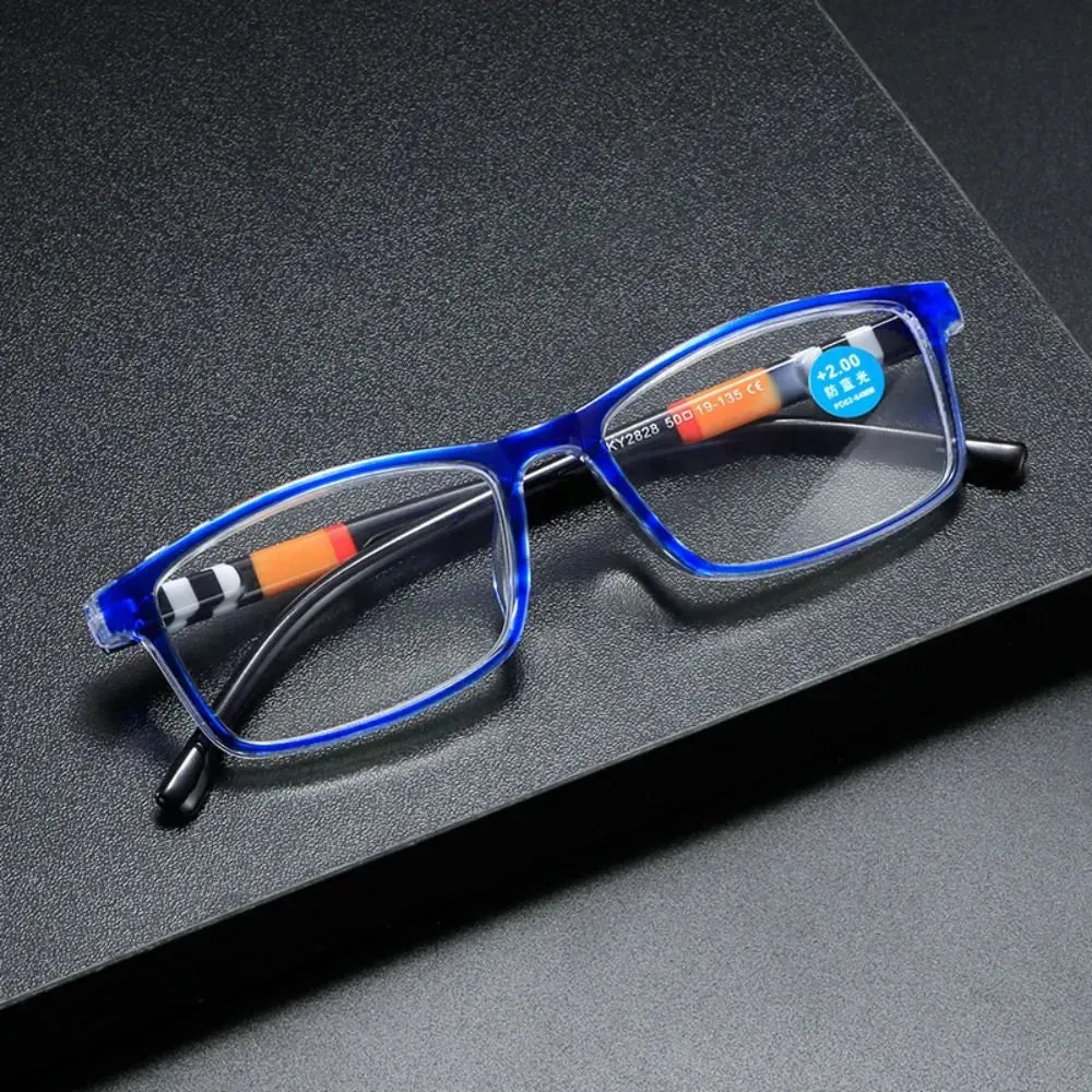 Fashion Anti-Blue Light Reading Glasses Urltra-Light Eye Protection Men Women Elegant Comfortable Eyeglasses