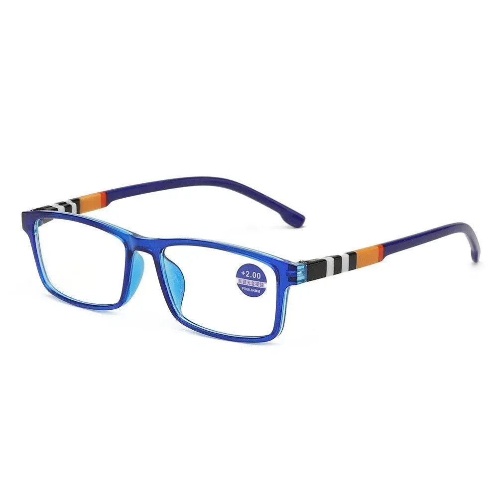 Fashion Anti-Blue Light Reading Glasses Urltra-Light Eye Protection Men Women Elegant Comfortable Eyeglasses