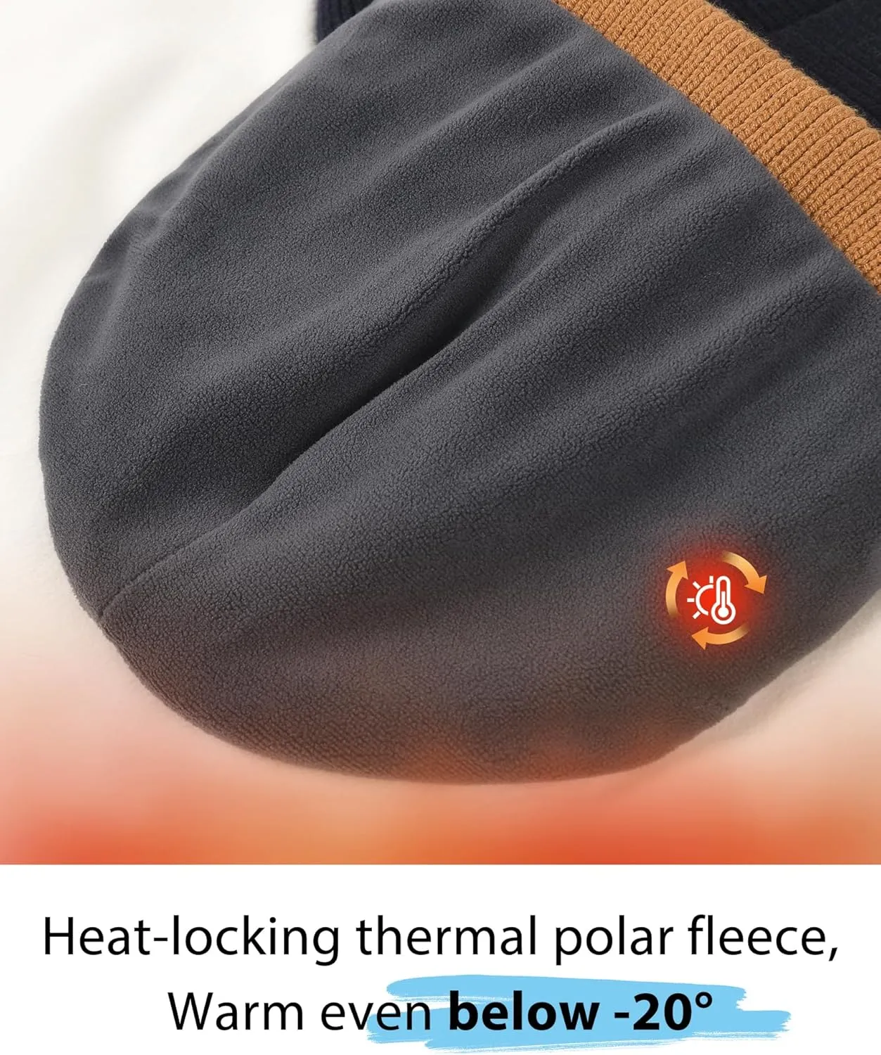 FURTALK Winter Hats for Men Women Fleece Lined Beanie Warm Cuffed Outdoor Skull Cap
