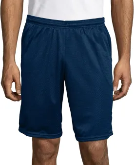 Hanes Sport Men's Mesh Pocket Shorts, Mens Performance Gear Shorts, Mens Athletic Shorts, 9" Inseam