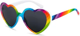 Heart Sunglasses for Women Men Fashion Lovely Shaped Sunglasses Vintage Cute Sun Glasses for Women