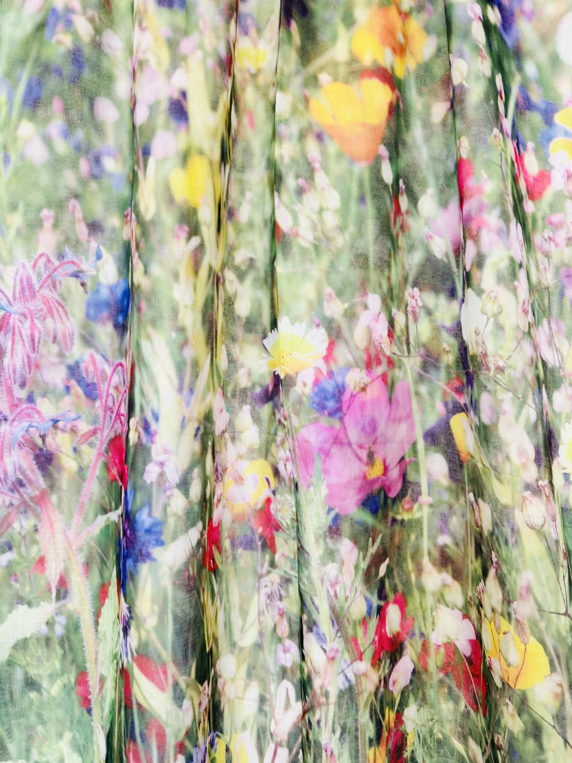 JC022921 Green-Multi Wildflower Scarf