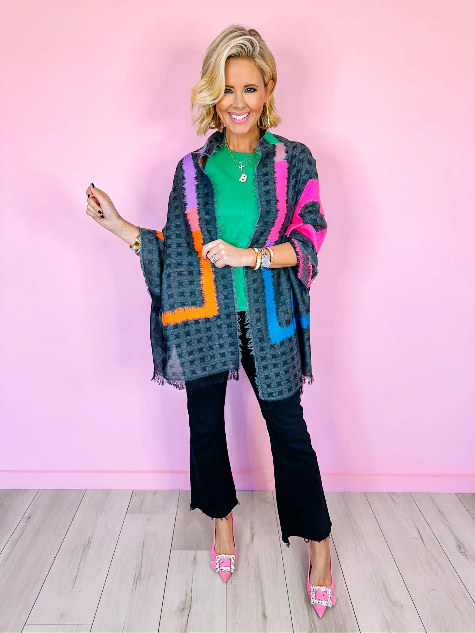 LOVED SCARF - BLACK