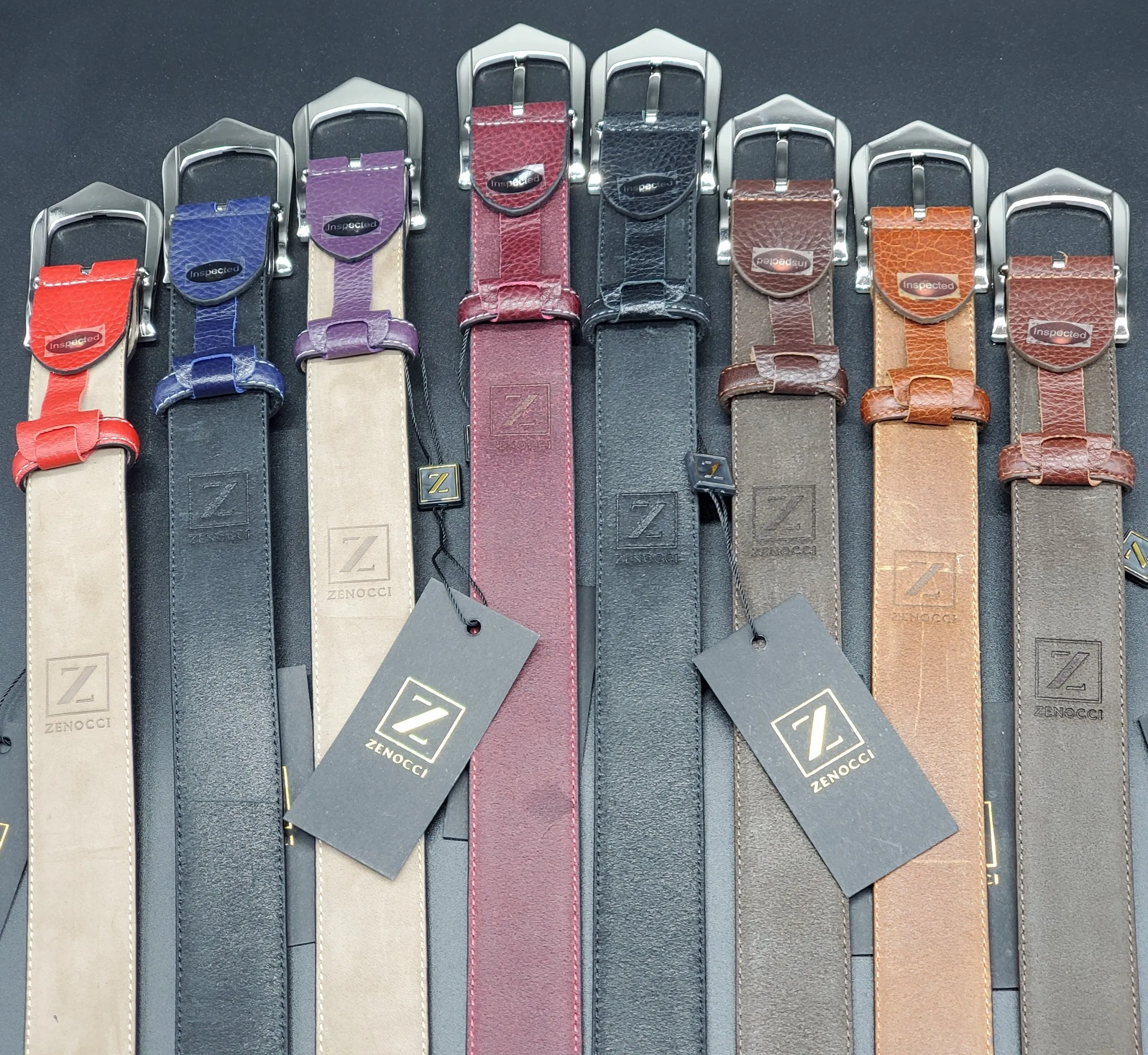 Men's Full Grain Classic Leather Belt  | Genarro Collection