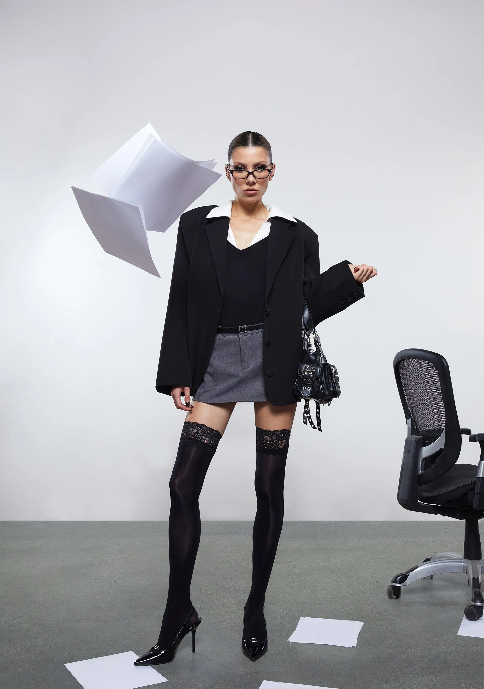 Meredith Suiting Mini Skirt