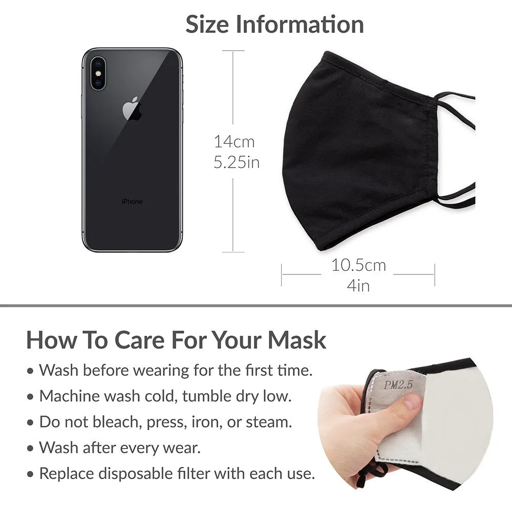Paisley Print Protective Cloth Face Mask