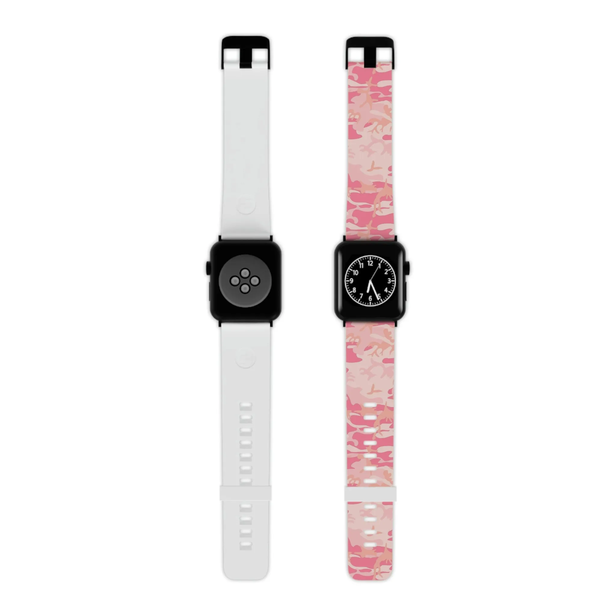 Pink Camo Thermo Elastomer Watch Band for Apple Watch