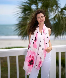 Safia Scarf - Black/White