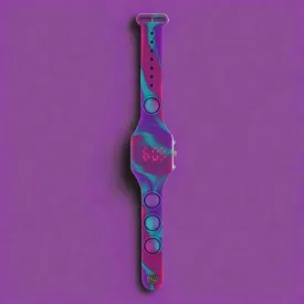 Smily Kiddos Fancy Digital watch-Purple blue