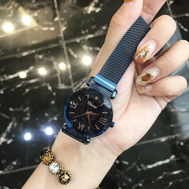 Starry Dial Durable Women's Watch
