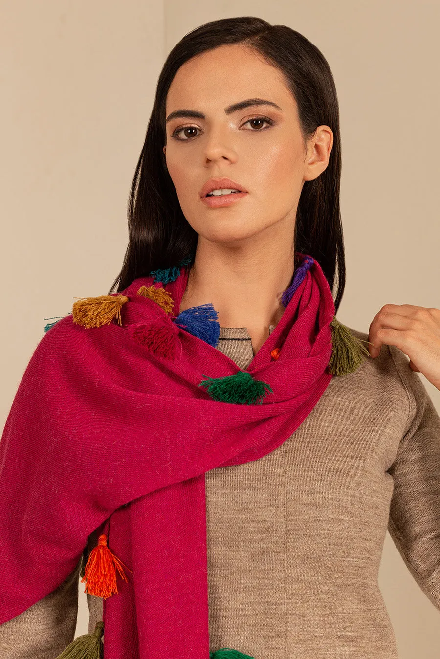 Suzana Scarf Baby Alpaca Color Kiss