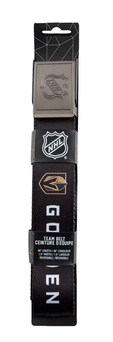 Vegas Golden Knights Adjustable Woven Belt