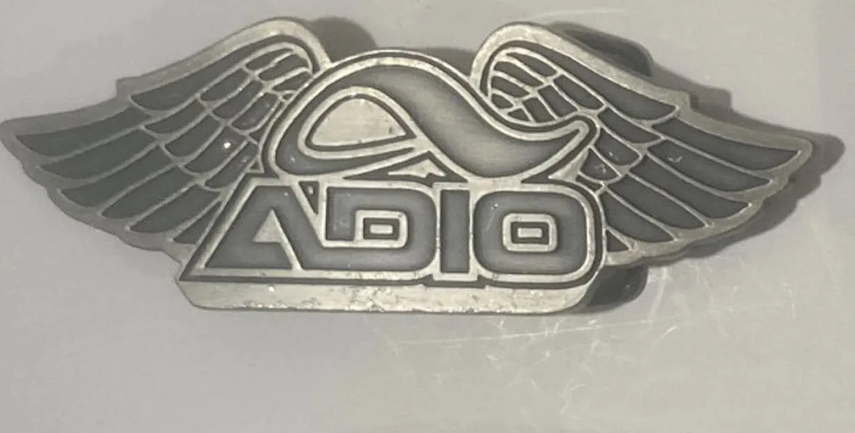 Vintage Metal Belt Buckle, Adio, Nice Design, Standard Size, Heavy Duty, Quality, Thick Metal, For Belts, Fashion,