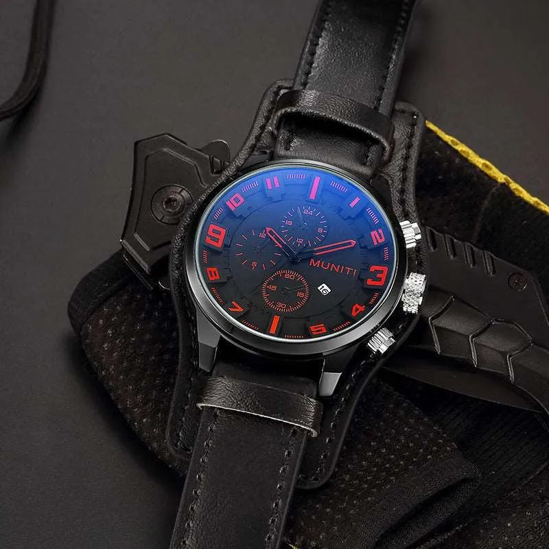 Watch Quartz Waterproof Sports