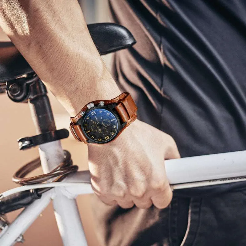 Watch Quartz Waterproof Sports