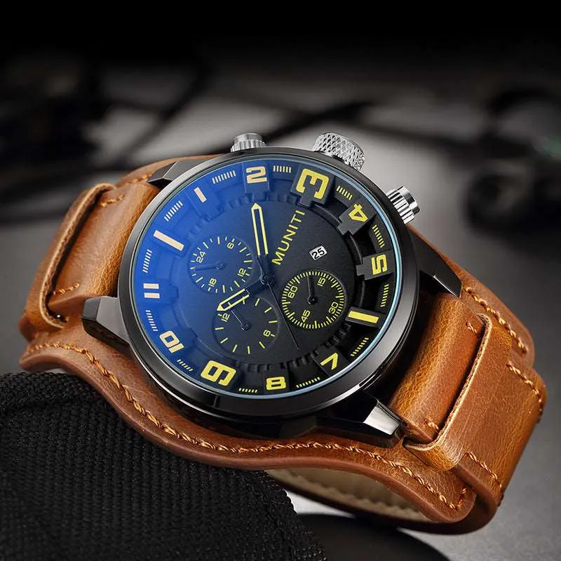 Watch Quartz Waterproof Sports