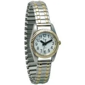 Watch - Tel-Time Lady's Low Vision Watch with White Clockface